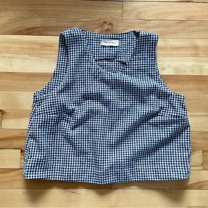 Handmade | Cropped linen tank